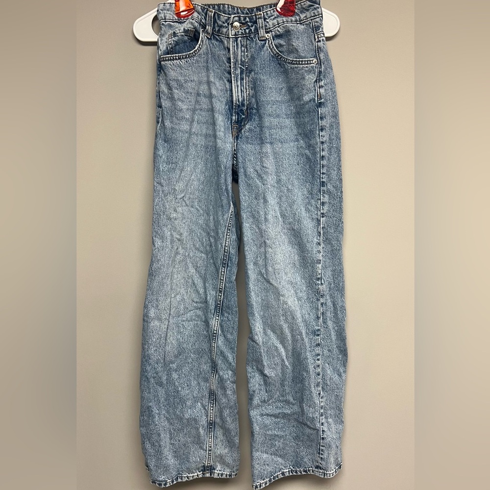 H&M Light Blue Flare Jeans